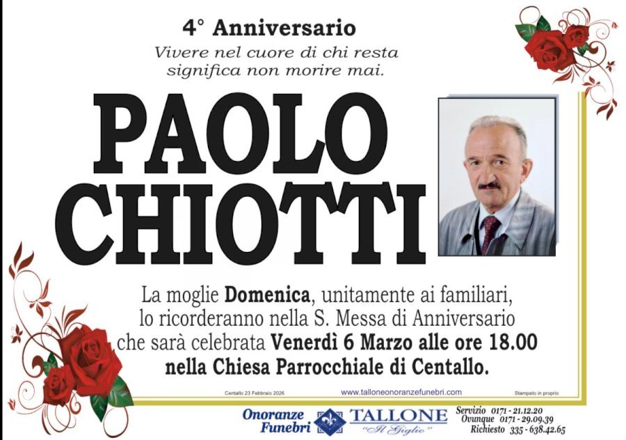 Manifesto di PAOLO CHIOTTI