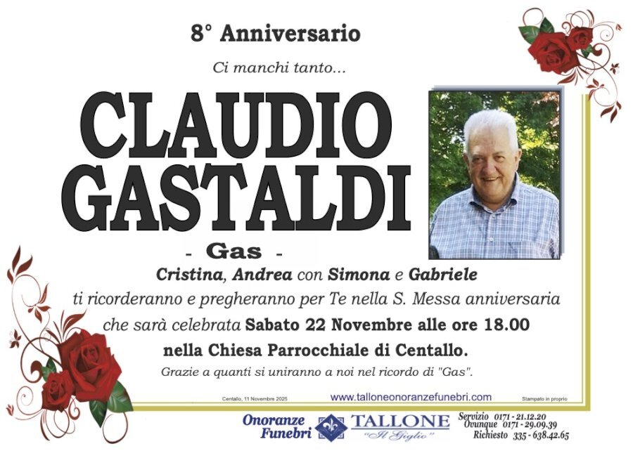 Manifesto di CLAUDIO GASTALDI "- GAS -"