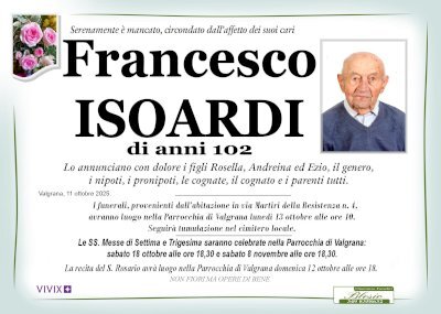 FRANCESCO ISOARDI