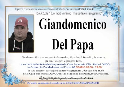 GIANDOMENICO DEL PAPA