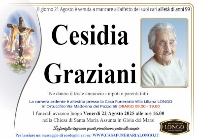 CESIDIA GRAZIANI