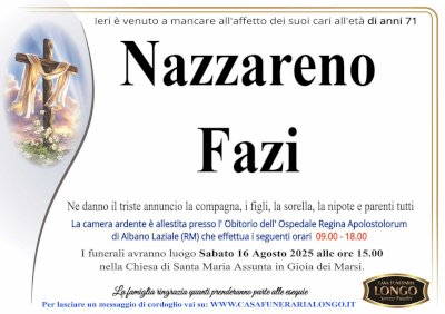 NAZZARENO FAZI