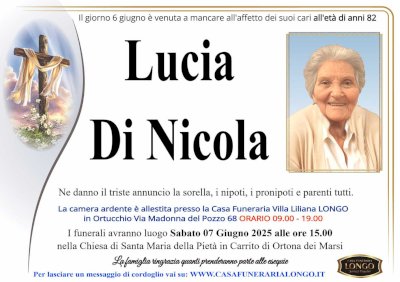 LUCIA DI NICOLA