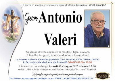ANTONIO VALERI