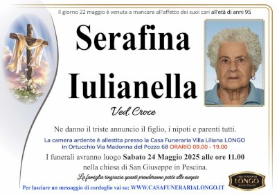 SERAFINA IULIANELLA in CROCE