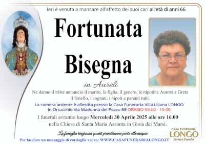 FORTUNATA BISEGNA in AURELI