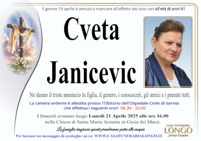CVETA JANICEVIC
