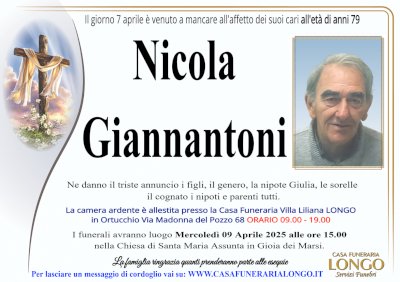 NICOLA GIANNANTONI