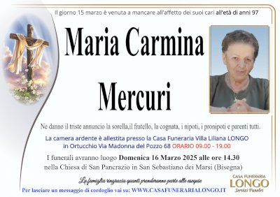 MARIA CARMINA MERCURI