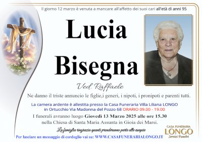 LUCIA BISEGNA in RAFFAELE