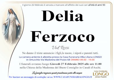 DELIA FERZOCO in ROSSI