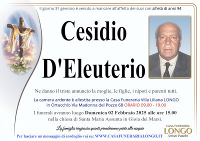 CESIDIO D'ELEUTERIO