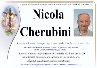 NICOLA CHERUBINI