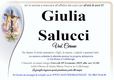 GIULIA SALUCCI in CERONE