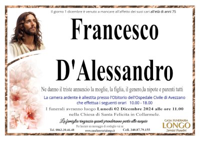 FRANCESCO D'ALESSANDRO