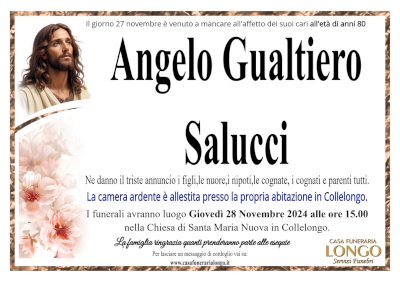 ANGELO GUALTIERO SALUCCI