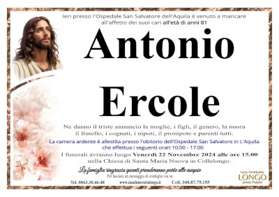 ANTONIO ERCOLE