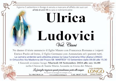 ULRICA LUDOVICI in CIANI