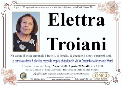 ELETTRA TROIANI