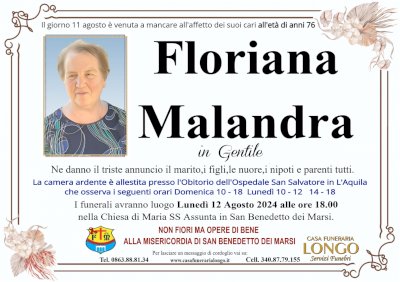 FLORIANA MALANDRA in GENTILE