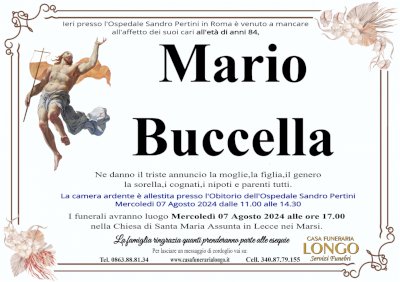 MARIO BUCCELLA