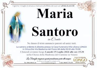 MARIA SANTORO in CONTE