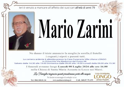 MARIO ZARINI