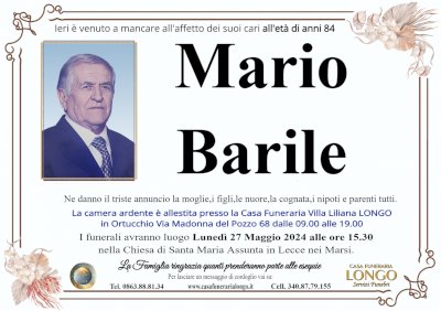 MARIO BARILE