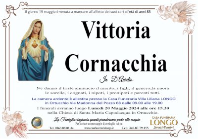 VITTORIA CORNACCHIA in D'AURELIO