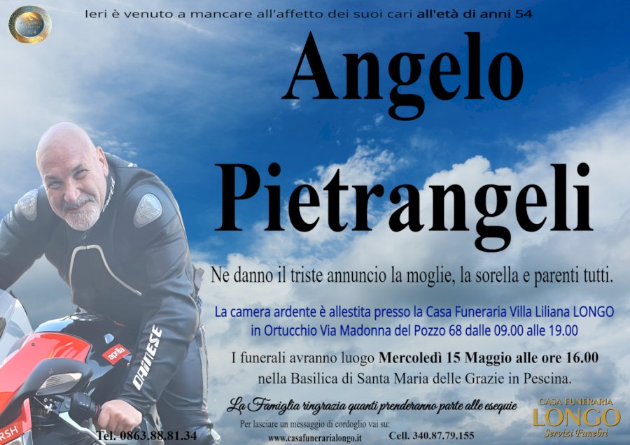 Manifesto di ANGELO PIETRANGELI