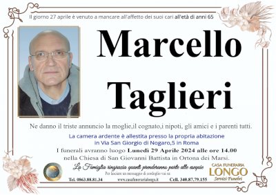 MARCELLO TAGLIERI