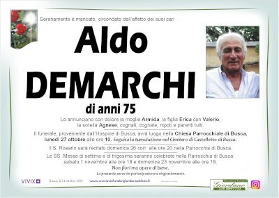ALDO DEMARCHI