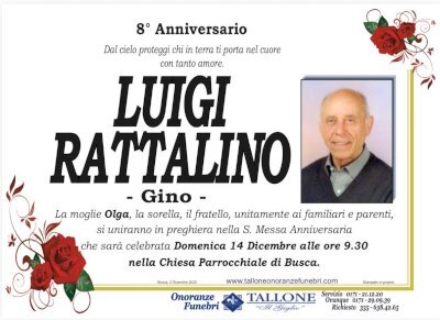 LUIGI RATTALINO "- GINO -"