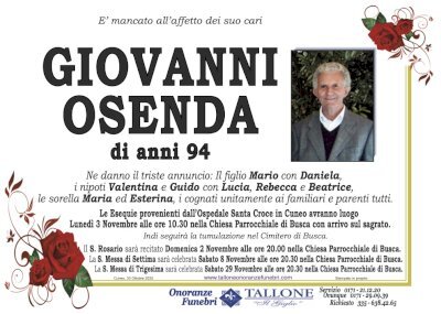 GIOVANNI OSENDA
