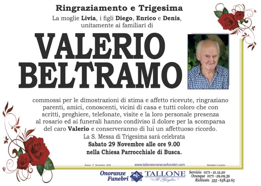 Manifesto di VALERIO BELTRAMO