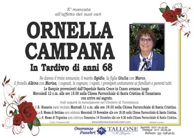 ORNELLA CAMPANA in TARDIVO