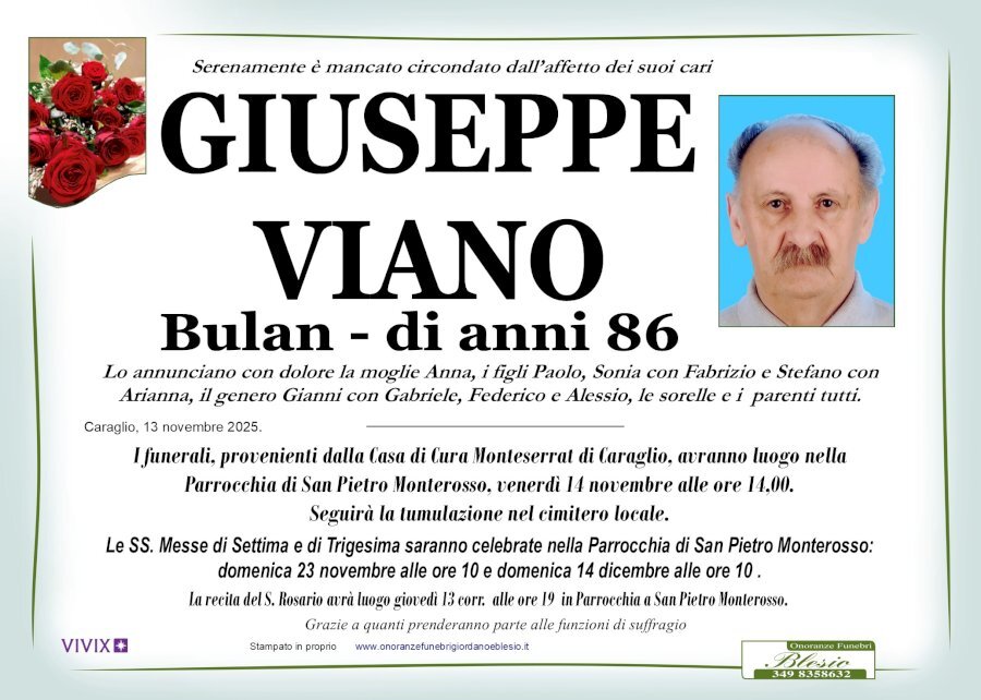 Manifesto di GIUSEPPE VIANO "BULAN"