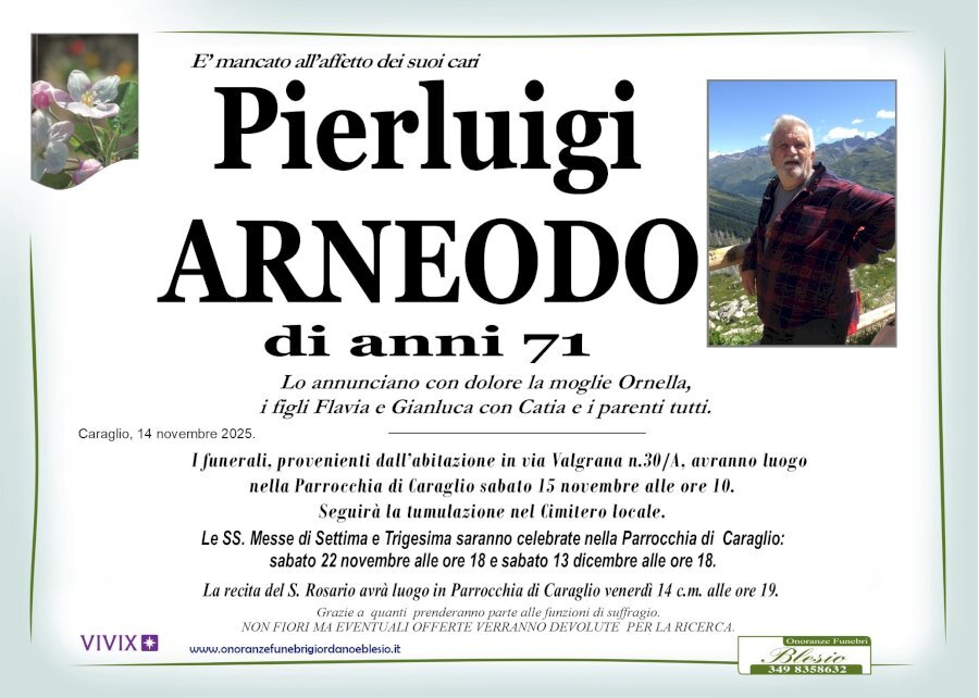 Manifesto di PIERLUIGI ARNEODO