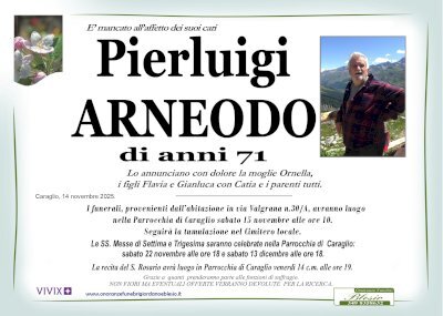 PIERLUIGI ARNEODO