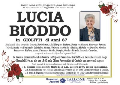 LUCIA BIODDO in GIOLITTI