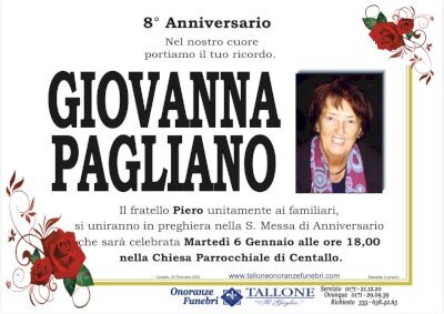 GIOVANNA PAGLIANO