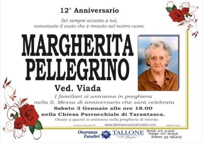 MARGHERITA PELLEGRINO ved. VIADA